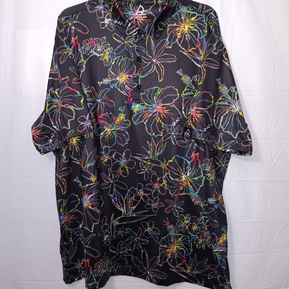 DEOLAX XL STRECTH GOLF POLO SHIRT - Picture 8 of 8